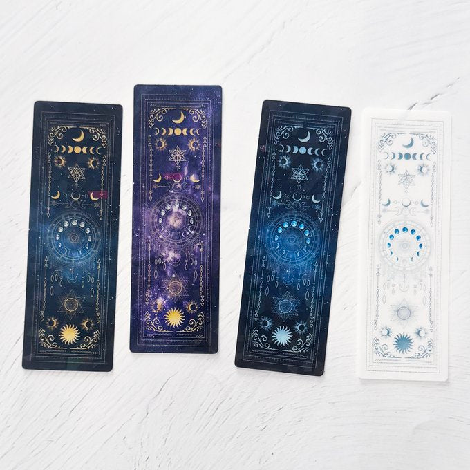 日本Clover R. 12 星座月相全息書簽套裝（預購貨品，約兩星期到貨）