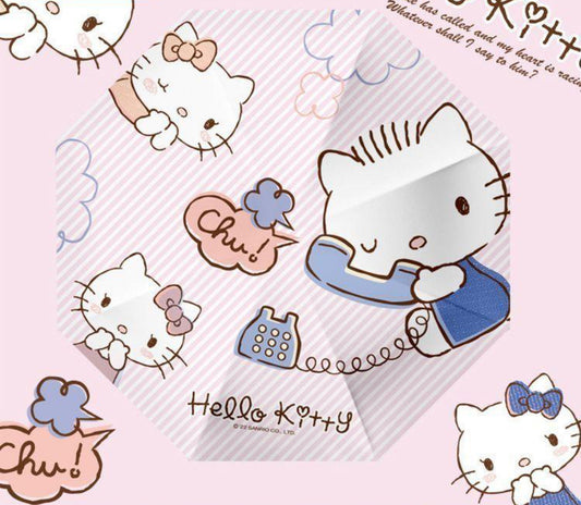 Sanrio Characters 晴雨兩用 · 自動開關防UV縮骨雨傘 - Hello Kitty  (預購貨品)