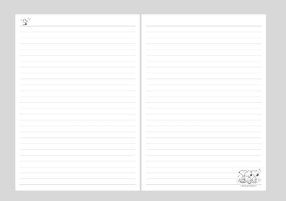 The Snoopy World 史努比和他的朋友橫線筆記簿 * [預購貨品，下單後14天出貨]