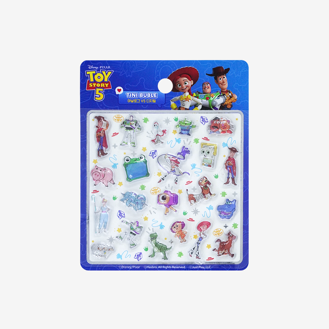迪士尼Toy Story 立體貼紙 - 玩具角色