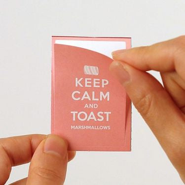 韓國By Nacoo Label Sticker - 英倫經典 Keep Calm * [預購貨品，下單後14天出貨]
