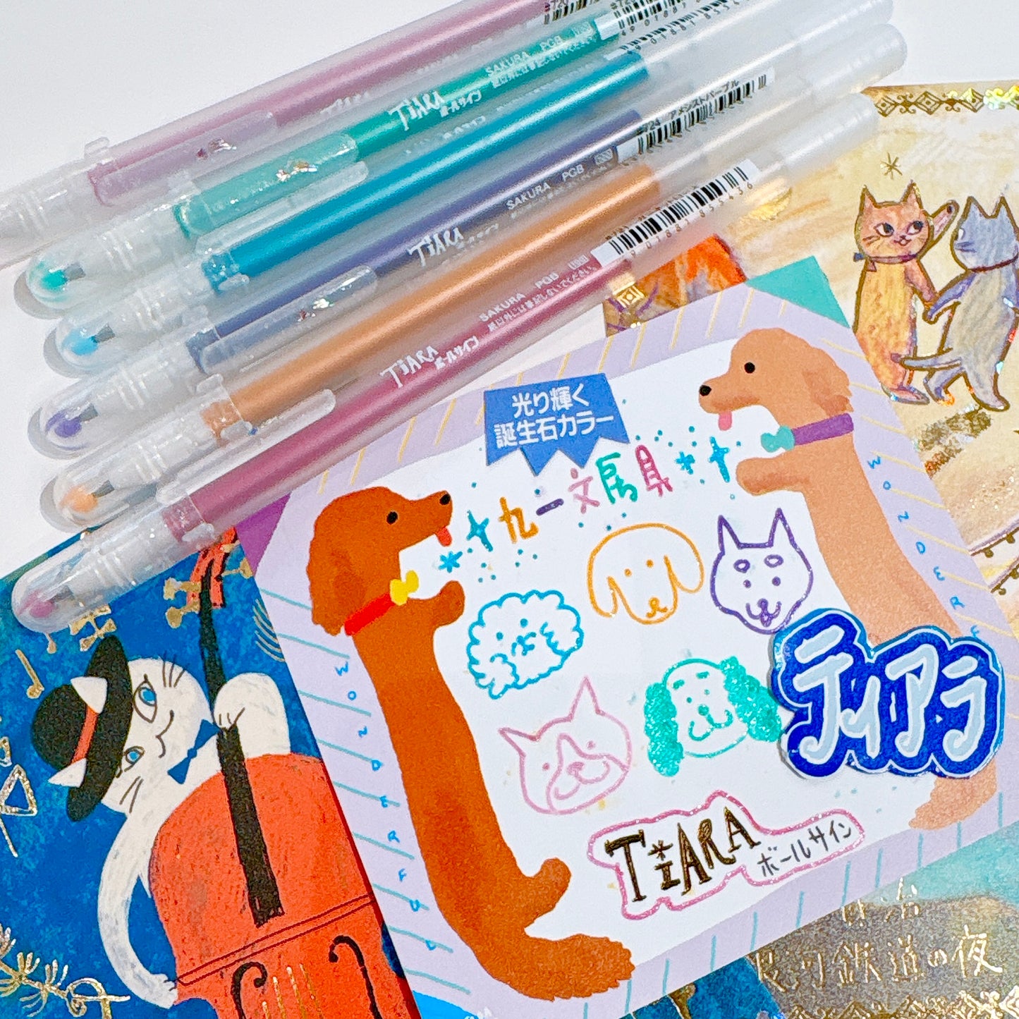 日本 Tiara 寶石閃耀Gel Pen ✨