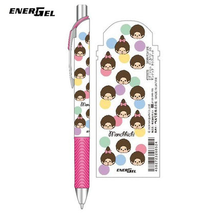 Monchichi x 日本Energel 黑色0.5 原子筆