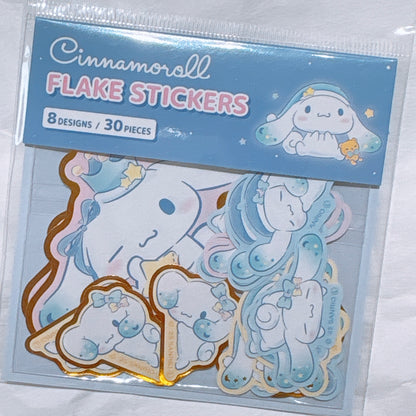 日本 Sanrio Flake Seal 熨金貼紙