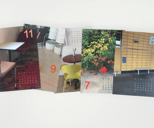 2026 Mind Snap 風景 迷你可黏貼月曆卡 (預購貨品，下單後14天出貨)