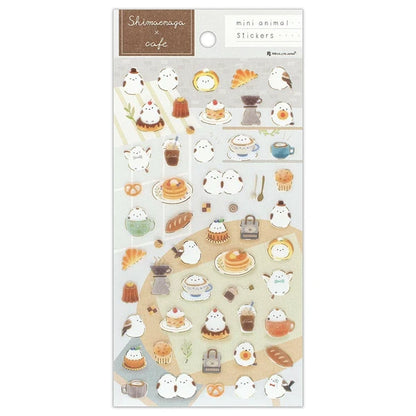日本NB 可愛小動物系列貼紙 - 雪鳥Cafe