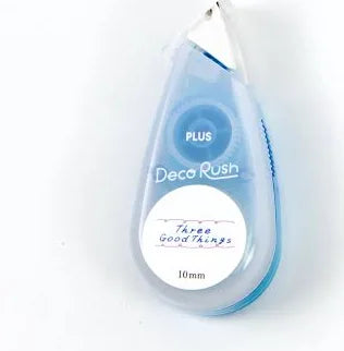 日本文字 Logo Deco Rush 10ｍｍ膠帶 - Three Good Things
