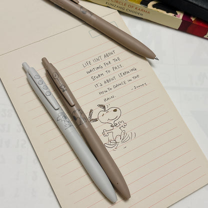 The Peanuts 史努比 三菱 Uni Jetstream 0.5mm  油性黑色原子筆