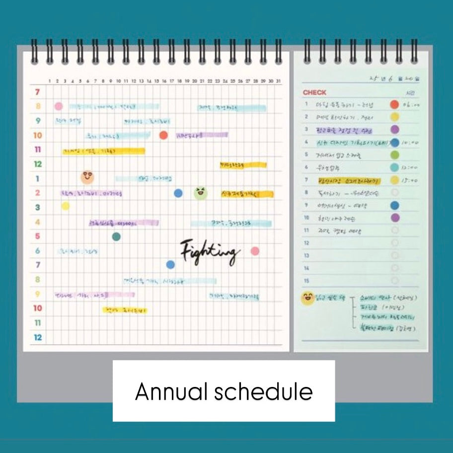 2026 Twin Desk Calender (with To Do List Memo Pad) * [預購貨品，下單後14天出貨]