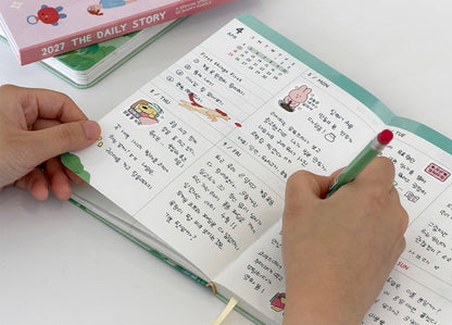 韓國2027 The Daily Story 月週計劃B6 Schedule [ 預購貨品 ］