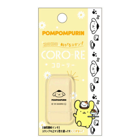 日本Sanrio x Coro-re 滾輪式轆轆印章 - 布甸狗 / Kuromi