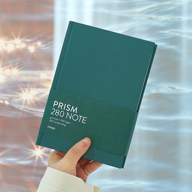 Prism 加厚 280頁 Notebook - 四種顏色封面 (預購商品)