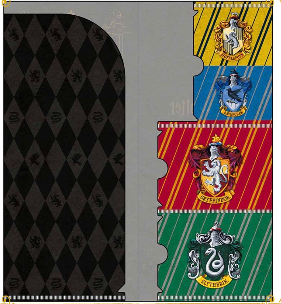 哈利波特 The Hogwarts Collection 戲票及機票卡片收納套：霍格華茲