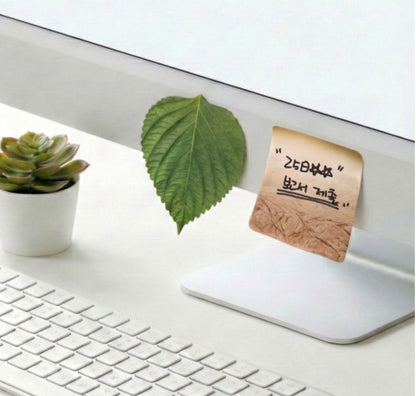 韓國Eight Mart 燒肉拼盤便條貼：野菜類 （秀珍菇、娃娃菜、生菜、紫蘇葉）