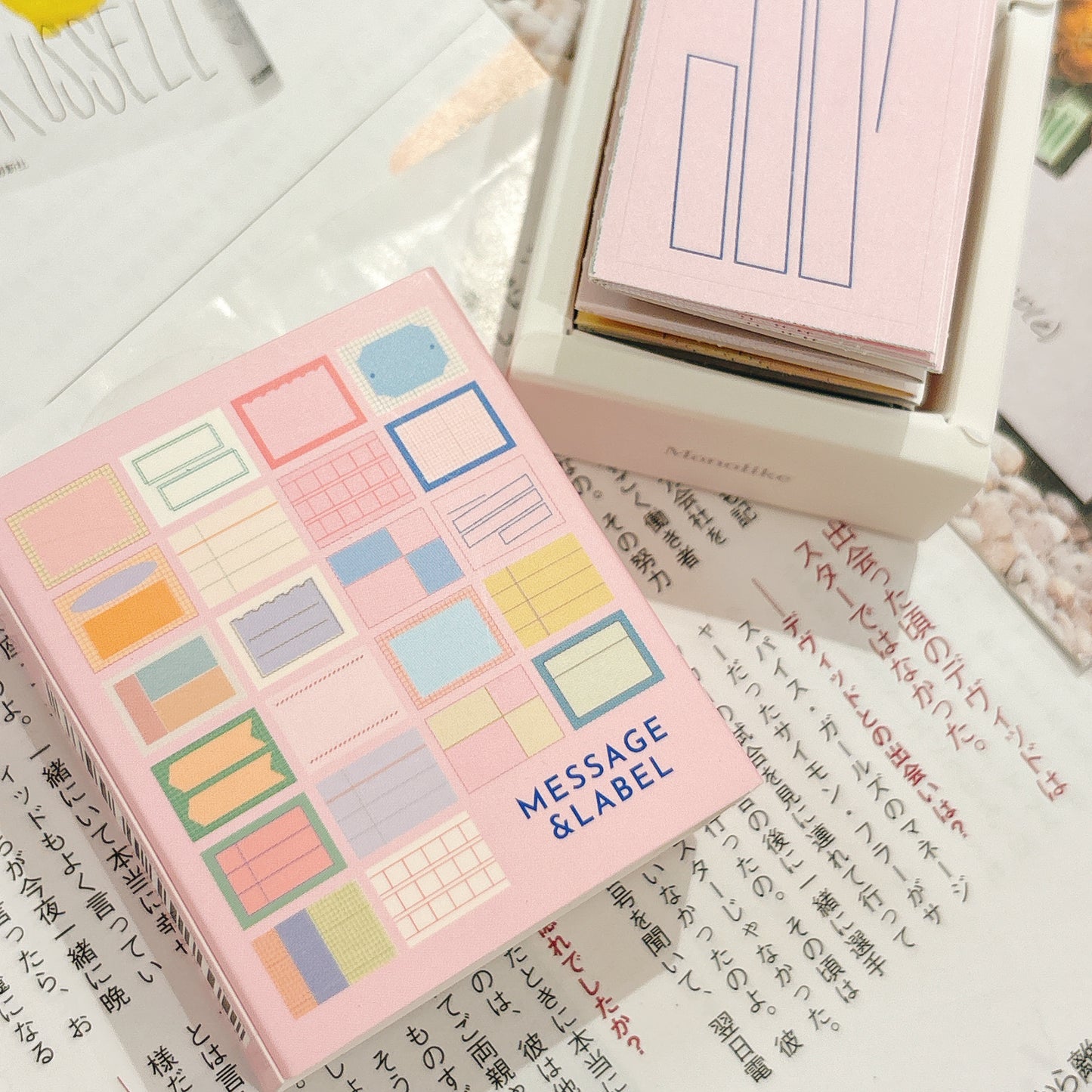 韓國By Nacoo 盒仔貼紙 - Message and Label * [預購貨品：下單後一星期出貨]