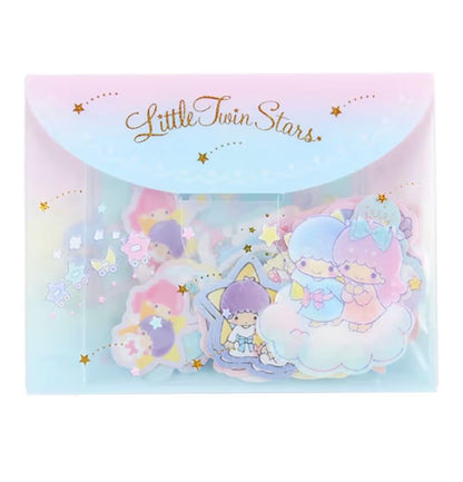 Sanrio Characters 透明卡套連30 枚獨立貼紙 - 5 角色選擇