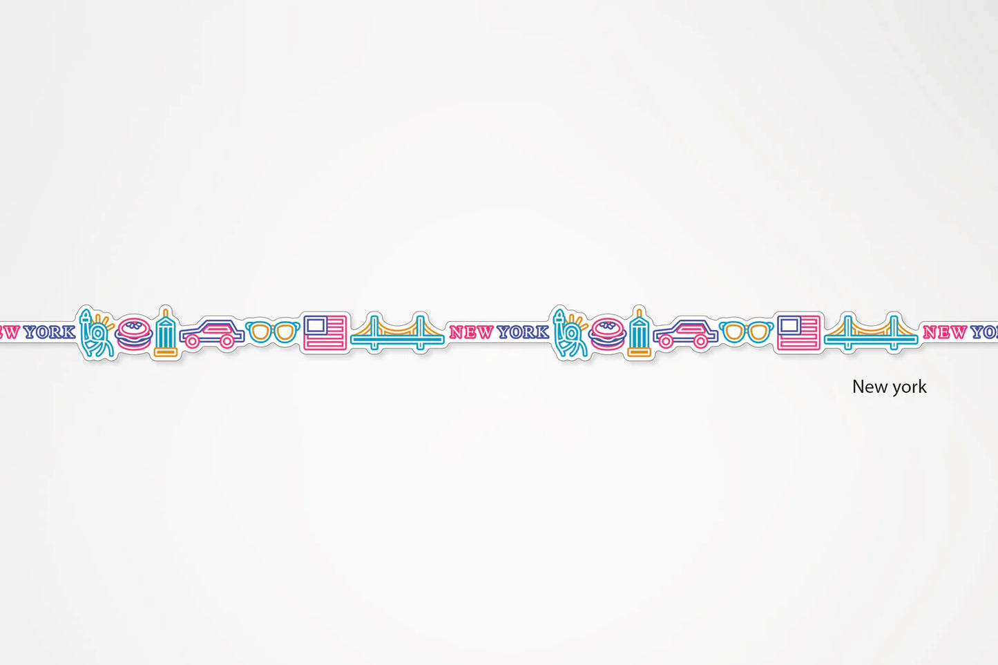 [7 月25 日截單］日本Lace Tape 系列Die Cut 紙膠帶 - Travel (6 款）
