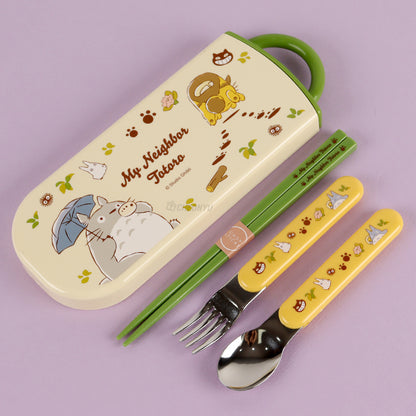 Totoro 龍貓餐具Slide Trio Set 套裝 - 夏日 (預購商品）