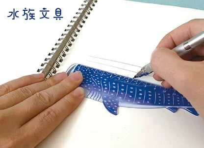 日本 水族館限定 海洋文具  15 cm 間尺