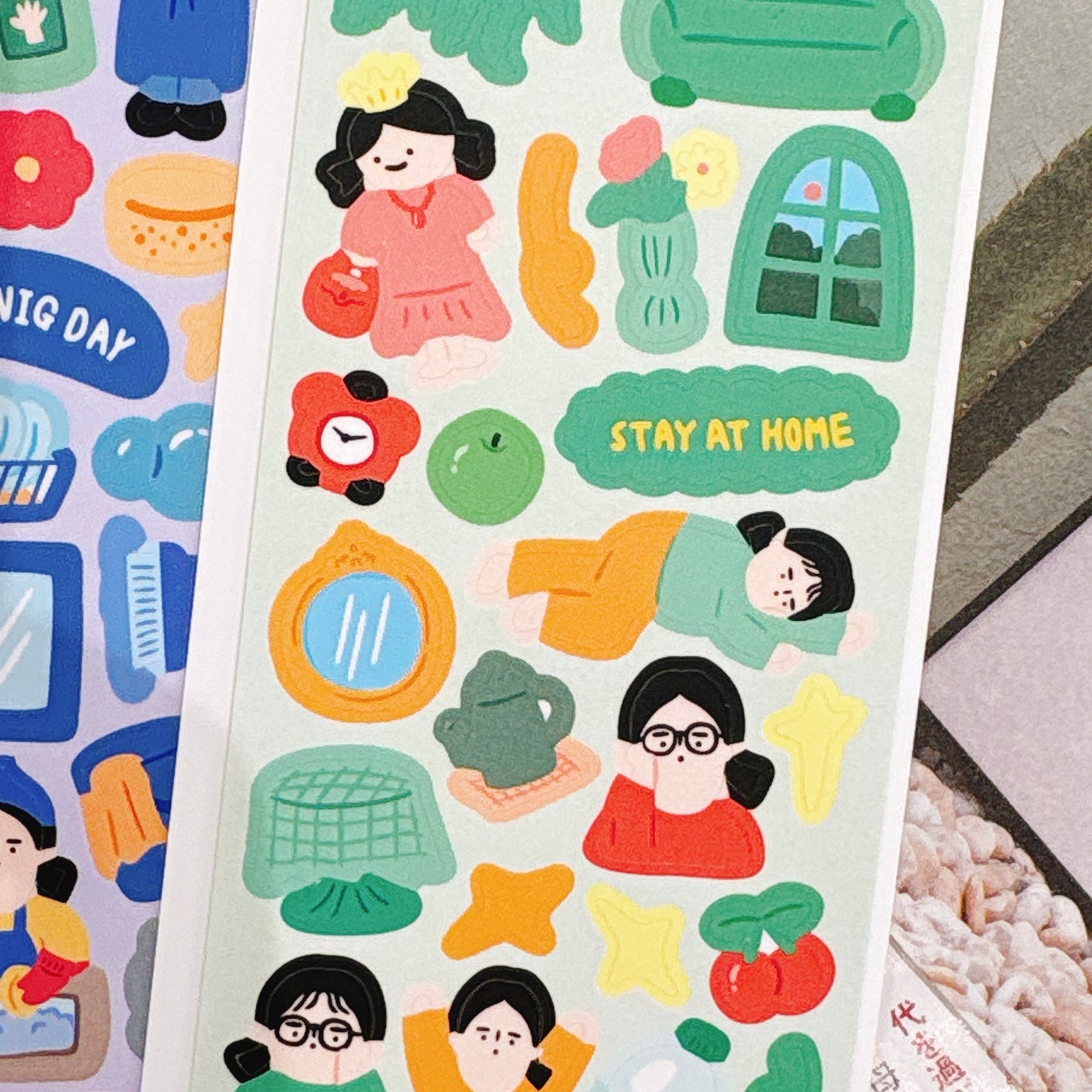 韓國The Paper 記錄我的日常貼紙 - 3款選擇