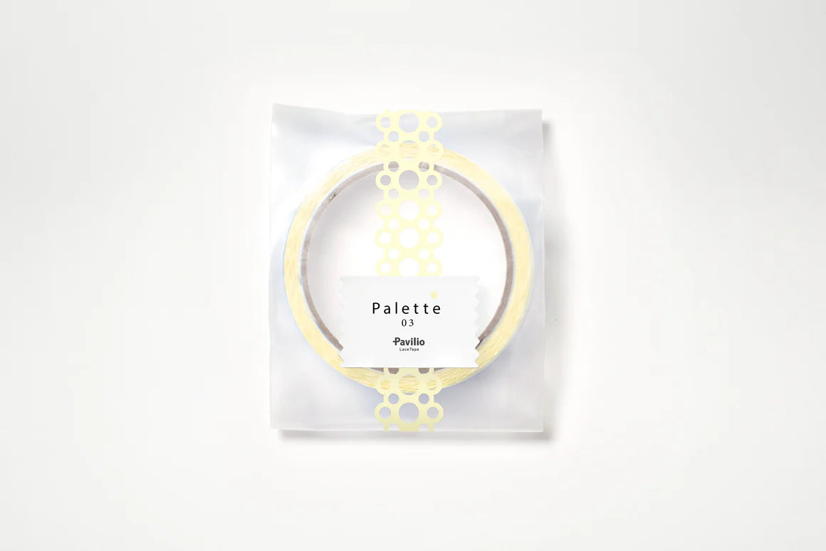 [7 月25 日截單］日本Lace Tape 系列厘士鏤空紙膠帶 - PALETTE SÉCHÉES