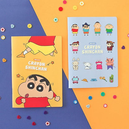 <新企劃> Crayon Shinchan 蠟筆小新系列 A5 筆記簿  - 方格 (預購商品）