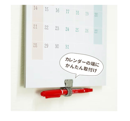 日本TOHKIN 萬用彈簧筆夾 Anytime Pen Clipper