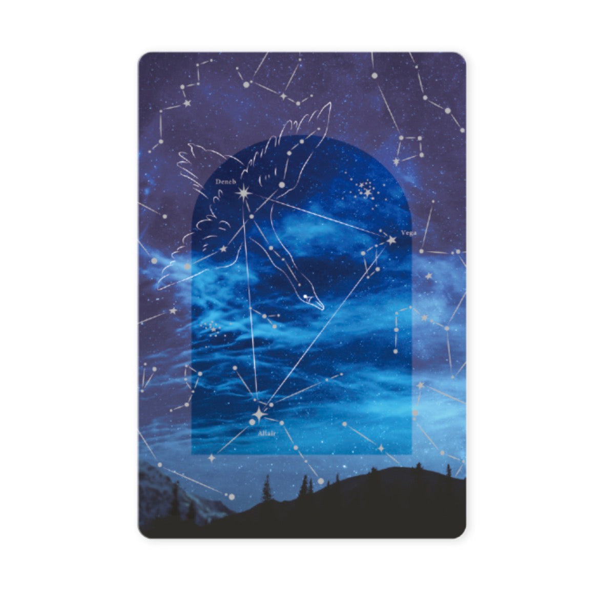 日本Ryuryu  天空や時間銀箔加工透明書簽卡片系列 - 星宿 [ Pre-order]