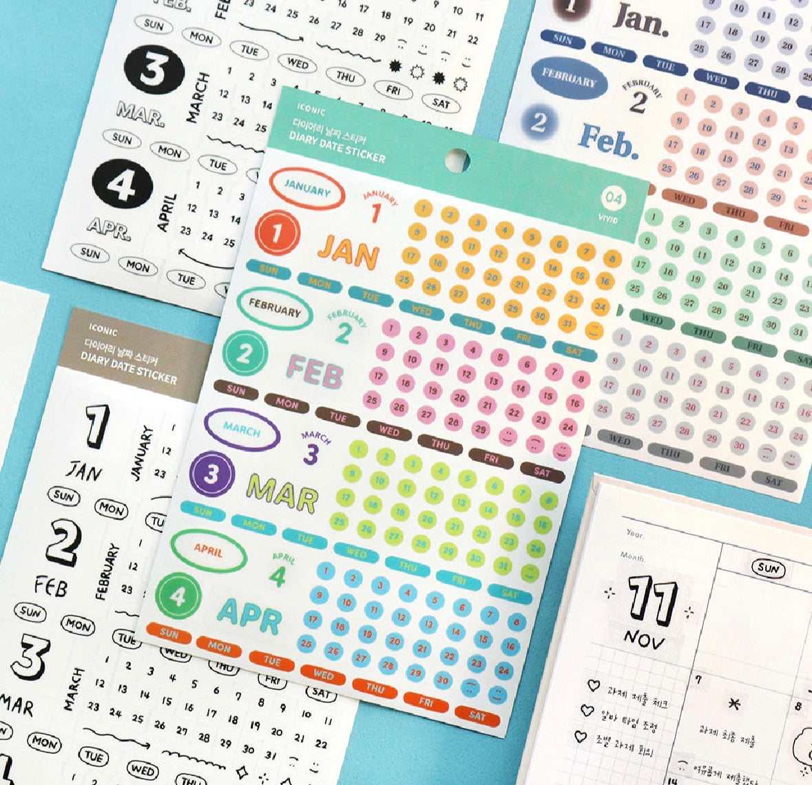 韓國Indigo Half A Year 無時效Handy Schedule - [預購貨品，14天出貨🚚]