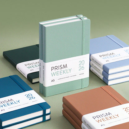 韓國Indigo 2026 Schedule - Year of Rainbow 🌈 月+週計劃版本* [預購貨品，下單後14天出貨]