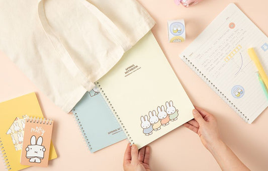 Miffy in Pastel Collection - A4 橫線Notebook (預購貨品）