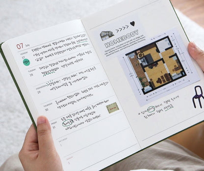 韓國 2026 Beverly月周計劃皮革封面A5 SCHEDULE -  5 色選擇  [預購貨品，下單後14天出貨]