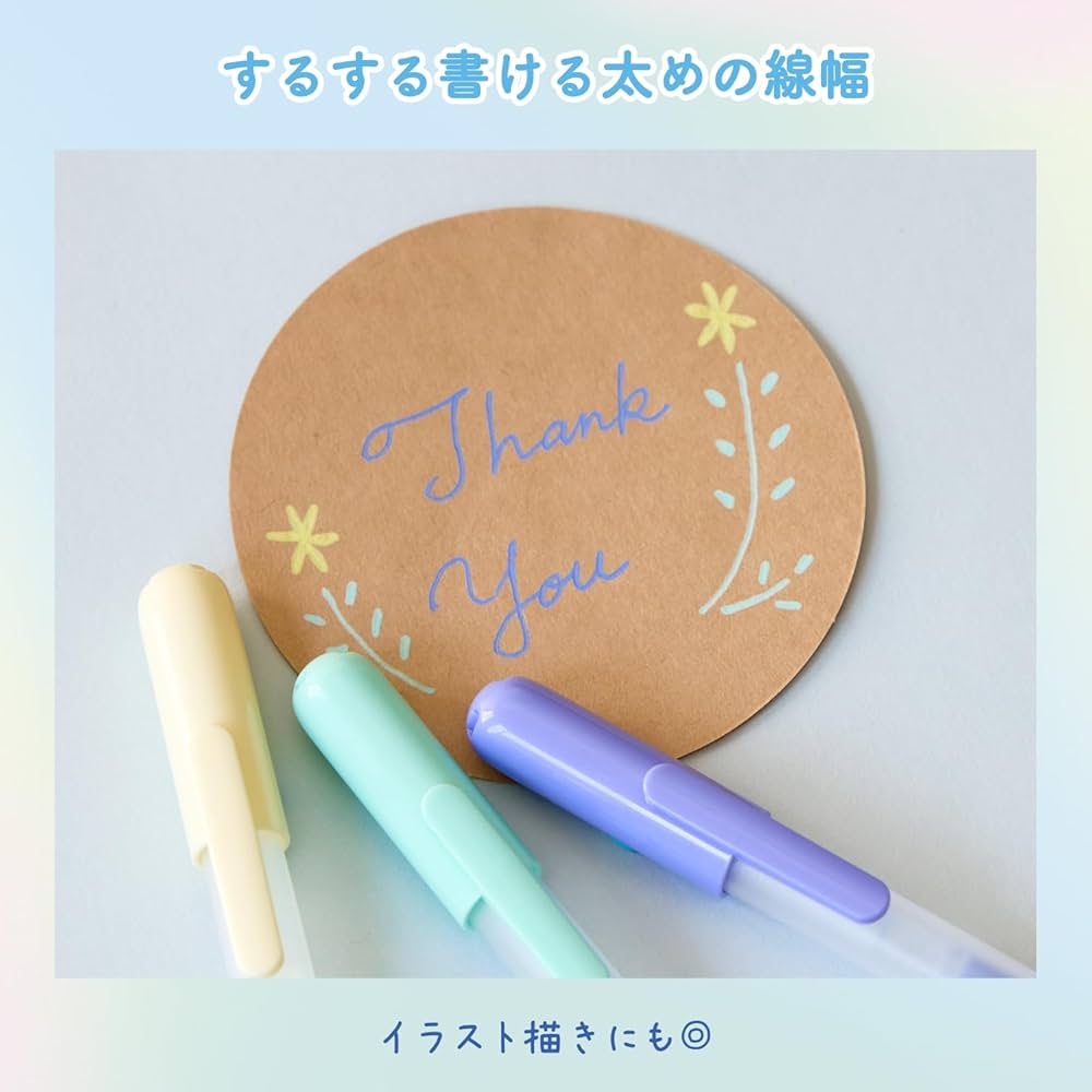 日本SAKURA Sugar🍬復古粉彩色系列按壓式 Gel Ink Pen Set ( 一套5 枝）