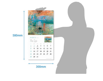 新品9 折優惠‼️韓國 2026 Artist Collection 莫奈藝術館掛牆月曆 - Monet