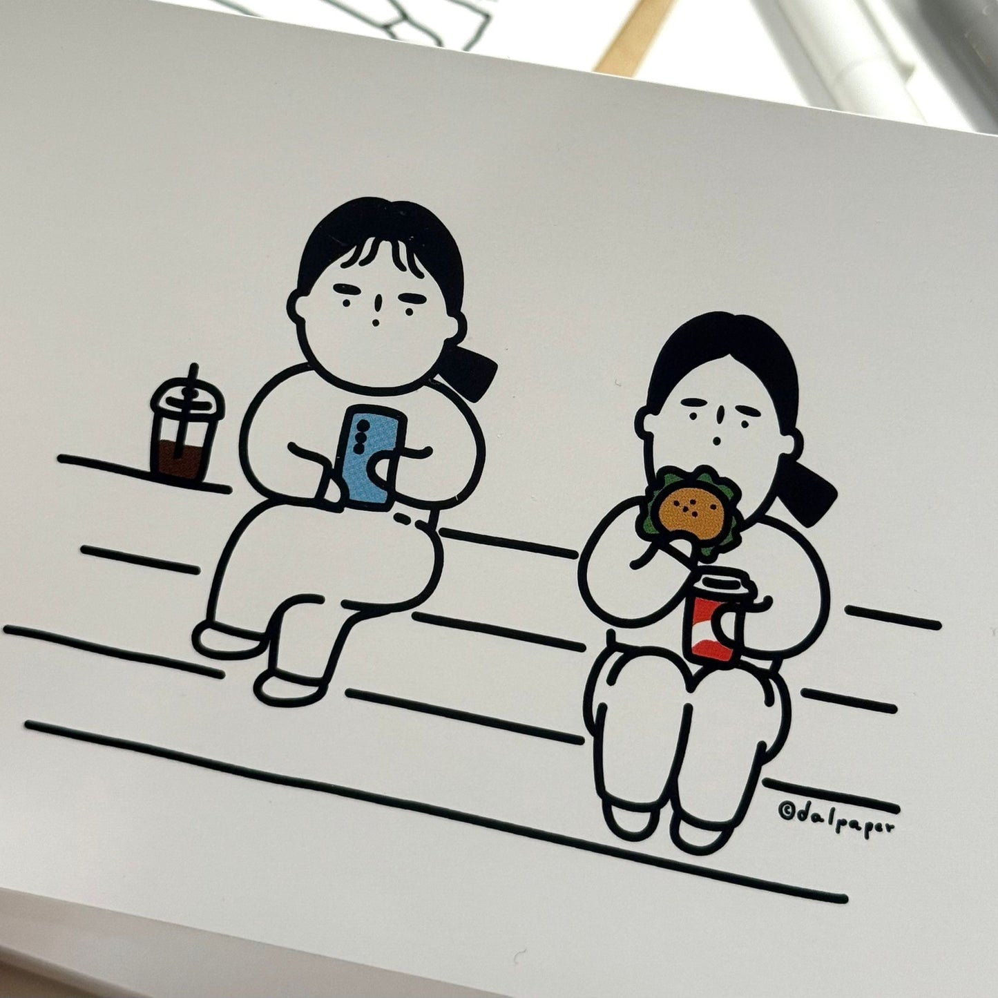 韓國The Paper My Best Friend Collection 卡片 - 旅途中歇一歇