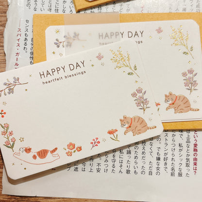 傳遞你的小小祝福 - 熨金賀卡套裝：一包3張