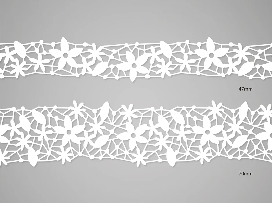 [7 月25 日截單］日本Lace Tape 系列White Lace紙膠帶 - Botanical Lace