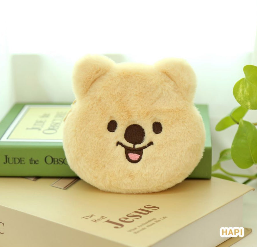 韓國濟州Kiki Quokka 毛毛收納包* [預購貨品，下單後14天出貨]