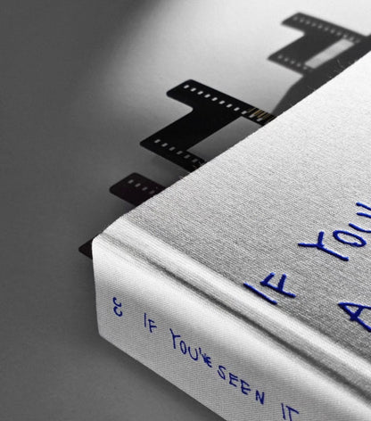 韓國Glen 菲林底片回憶錄透明Bookmark 書簽 - 黑色 / 啡色