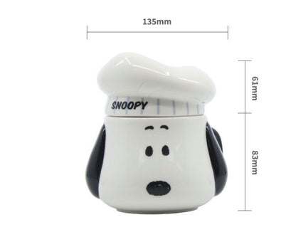 My Snoopy World 廚師史努比大容量陶瓷杯 * [預購貨品，下單後14天出貨]