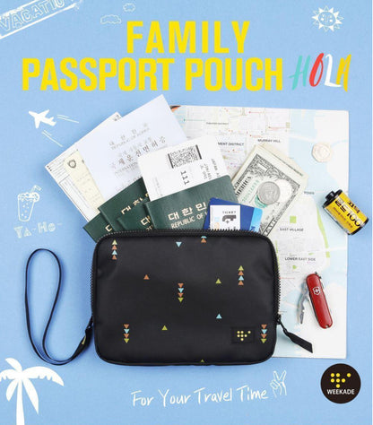 韓國 Antenna Family’s Travel Pouch - (預購貨品）