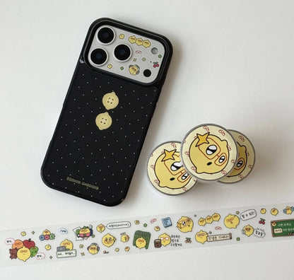 韓國Second Morning 愉快檸檬仔卷裝粒粒貼紙 - 戴眼鏡的檸檬  [預購貨品，下單後14天出貨]