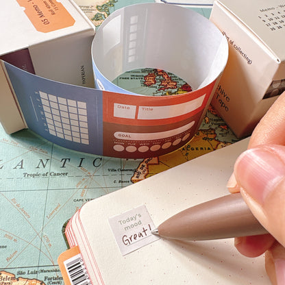 韓國原創Glen「Archive Roll tape」卷裝可書寫memo貼* [預購貨品，下單後14天出貨]