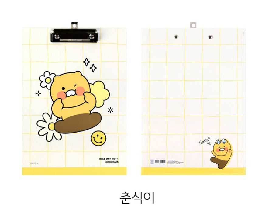 Kakao Friends Family 春植/ Ryan / Apeach A4 Clipboard