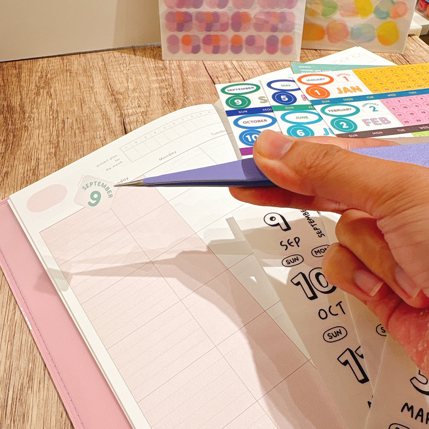 韓國 Diary Date Stickers 日期貼紙