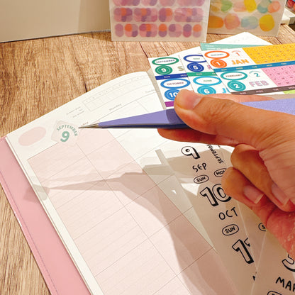 韓國 Diary Date Stickers 日期貼紙