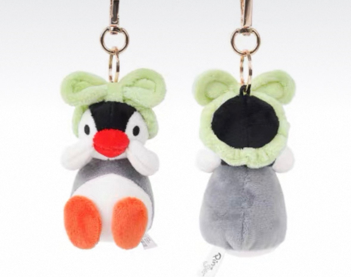 韓國Pingu 和Pinga 來洗臉毛公仔匙扣[預購貨品，下單後14天出貨]