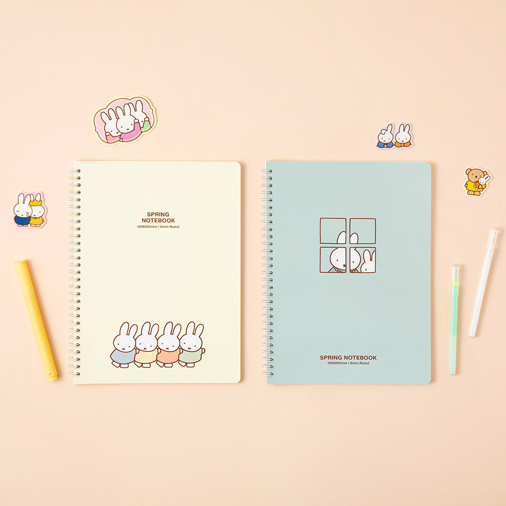 Miffy in Pastel Collection - A4 橫線Notebook (預購貨品）