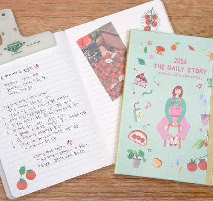 2026 韓國The Daily Story B6 月週計劃Schedule - 兩款封面 [預購貨品，下單後14天出貨]