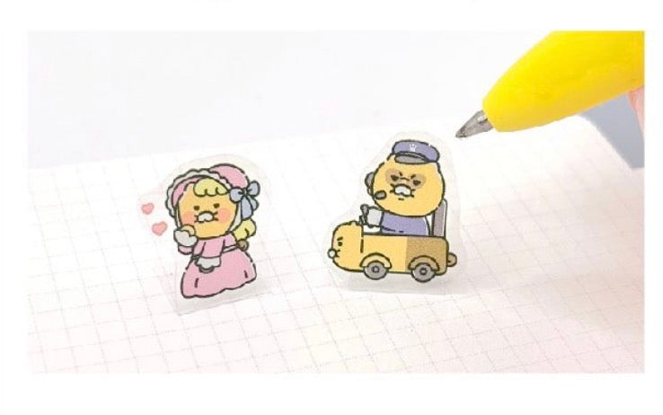 韓國 Kakao Friends 春植立體Standing Stickers 貼紙 [ 預購貨品]